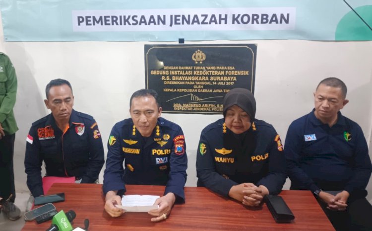 Tim DVI Polda Jatim Berhasil Identifikasi 3 Jenazah Korban Robohnya Bangunan Ponpes Al-Khoziny