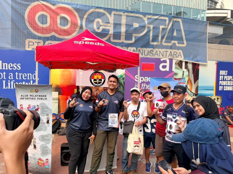 Sosialisasi Hari Hak untuk Tahu di CFD Jakarta, Perkuat Edukasi Informasi Publik